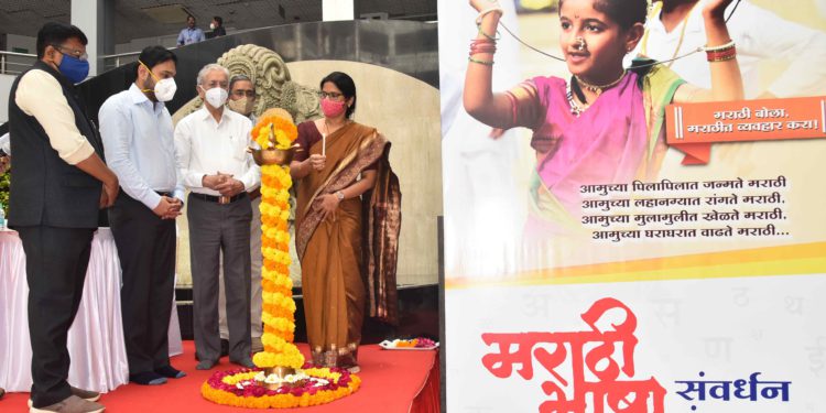 मराठी भाषेचा समृद्ध वारसा पुढे चालविण्याची गरज – मराठी भाषा मंत्री सुभाष देसाई